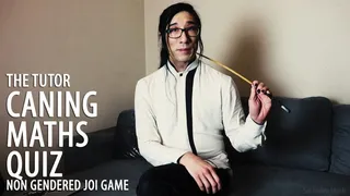 The Tutor - Caning Maths Quiz - JOI Game - - SaiJaidenLillith Solo