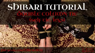 Shibari Tutorials 2 - Double Column Tie - with SaiJaidenLillith