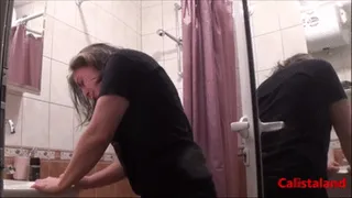 26 female sneezes in a bathroom, in Bulgaria (Calista & Bobby)