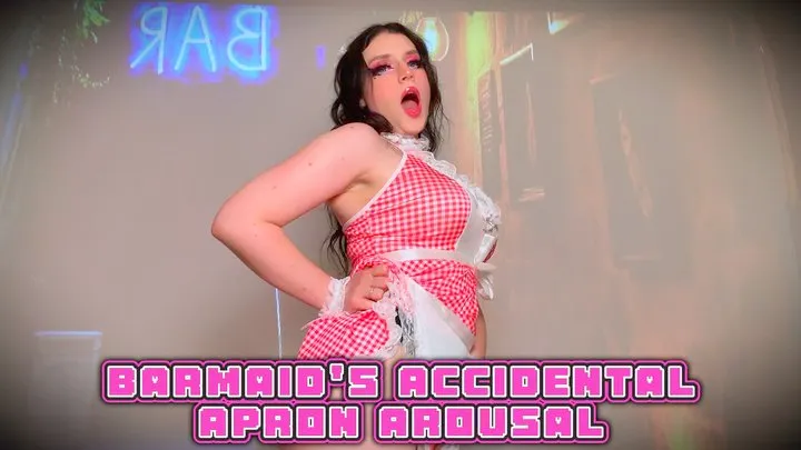 Barmaid's Accidental Apron Arousal