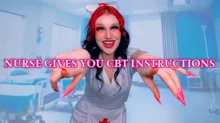 Nurse Gives You CBT Instructions