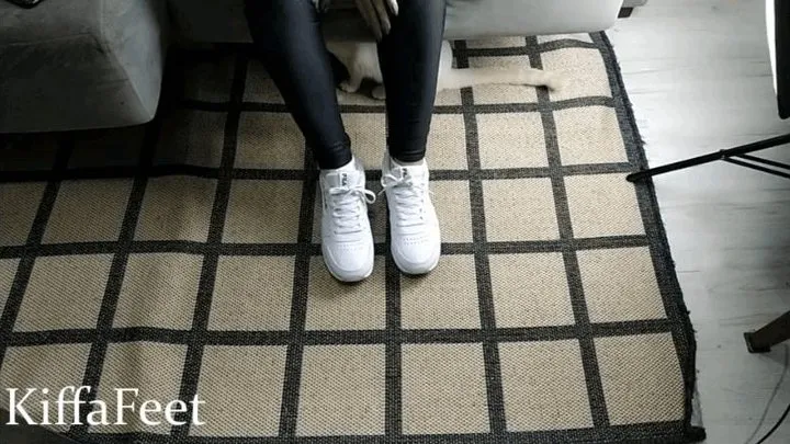 Goddess Kiffa - JOI sweaty feet sniffing - SELF SNIFFING - JOI - FOOT FETISH - FOOT TEASE - SMELLY FEET - SWEATY FEET - SNEAKER - SOCKS