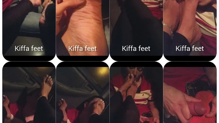 Foot slut lost bet lick Goddess Kiffa`s dirty feet and cum on flip flops - AMATEUR FOOT WORSHIP - DIRTY FEET - REAL FOOT DOMINATION - FINDOM