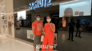 Goddess Kiffa - REAL Public Humiliation Slave on Mall shopping spree and Paulista Avenue - Hilarious Laughs and humiliation - PUBLIC HUMILIATION - COLLAR - VERBAL HUMILIATION - FACE SLAP - AMATEUR - PUBLIC LAUGHS