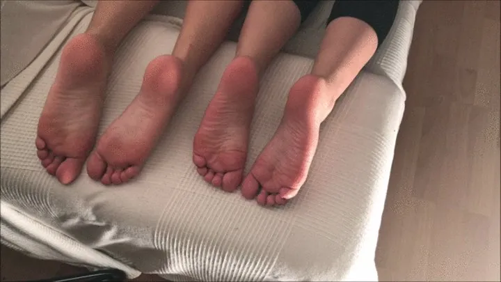 KRISTIN and MAYA - New girls - Very Soft Feet