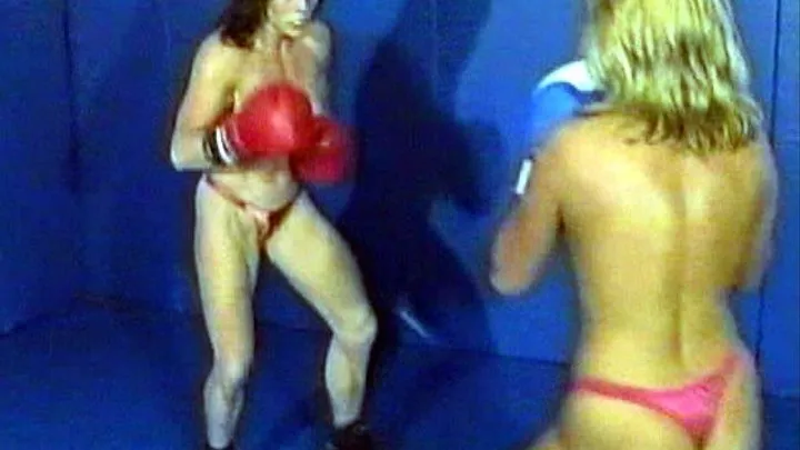 Competitive Female Boxing - Joann and Ziggy