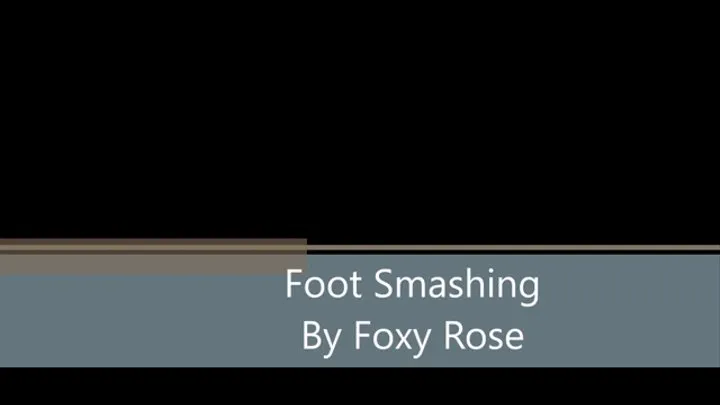 Foxy Rose Foot Smash