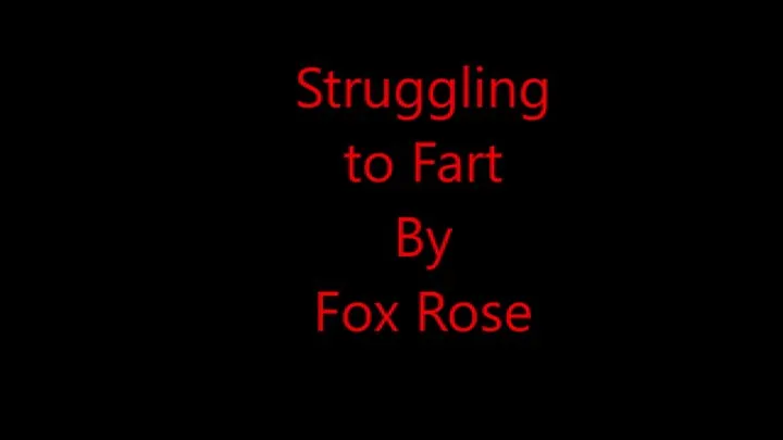 BBW Struggling to Fart