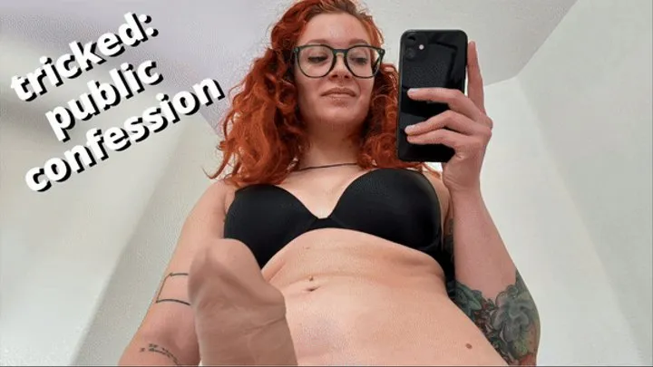 Domme tricks you into livestreamed pegging and cockslut confession