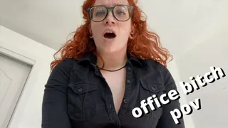 beta fucktoy part 2: free use office bitch in panties and chastity for futa boss