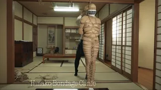 Nylon Japanese Rope Bondage by Mistress Hinako