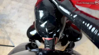 Rubber Dick Blowjob Training!