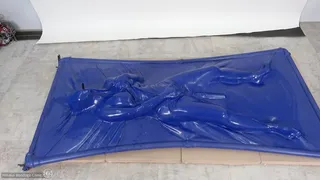 Vacuum Bed Masturbation & Escape Challenge!