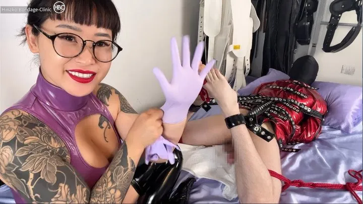 PVC Bondage and Tickling!