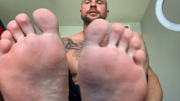 Your a little sissy foot boy! You are mesmerized by my feet!