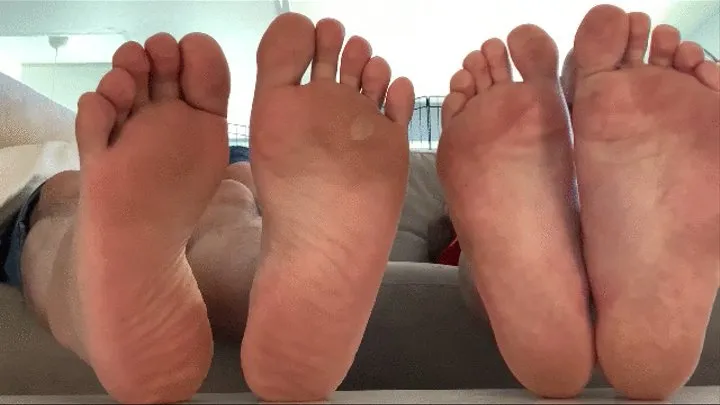 Worship 2 Big Stinky Feet Licking them from Heel to Toe