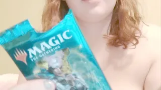 Nerdy Girl Opens Magic Packs
