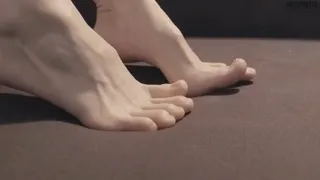 Yoko Asia Feet- Close Up Indonesian Bare feet POV