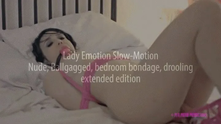 First time ever tied and gagged- Lady Emotion in SlowMotion mobile