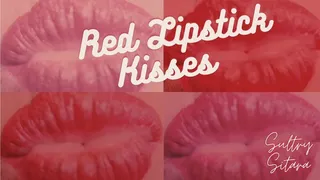 Red Lipstick Kisses! HD Version