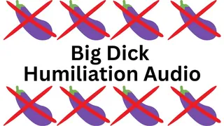 Big Dick Humiliation AUDIO mp3