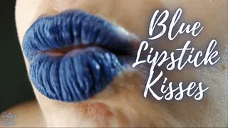 Blue Lipstick Kisses Mobile