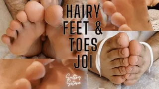 Indian Hairy Feet and Toes JOI HD Version