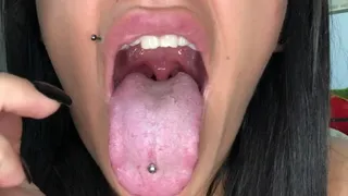 Smoking and uvula custom video