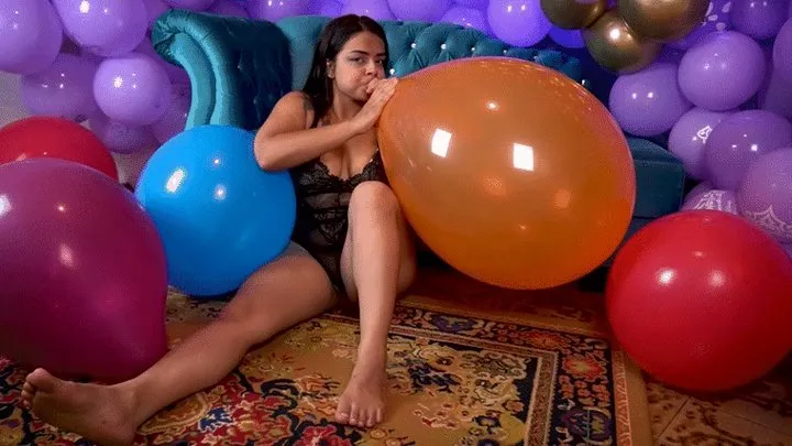 Blow to Pop My Balloon With You On My Feet!