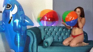 Blow My Colorful Beach Ball (non-pop)