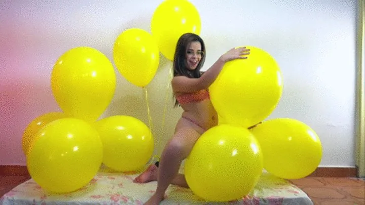 loving Yellow 16" Balloons (non-Pop)