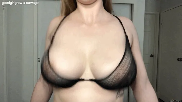 Outgrown Bras Try-On