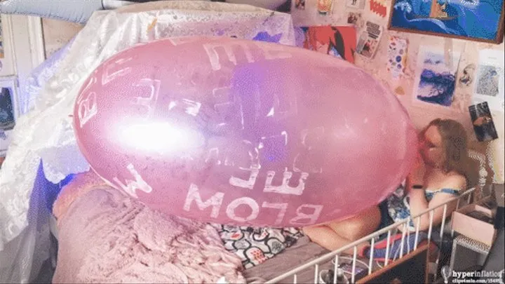 [EPIC] Mariette BTP's printed crystal pink GL900 balloon