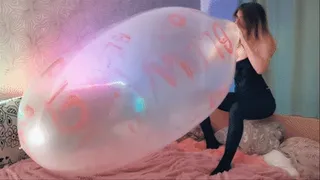Cosette BTP's clear GL800 balloon (epic 1 hour)