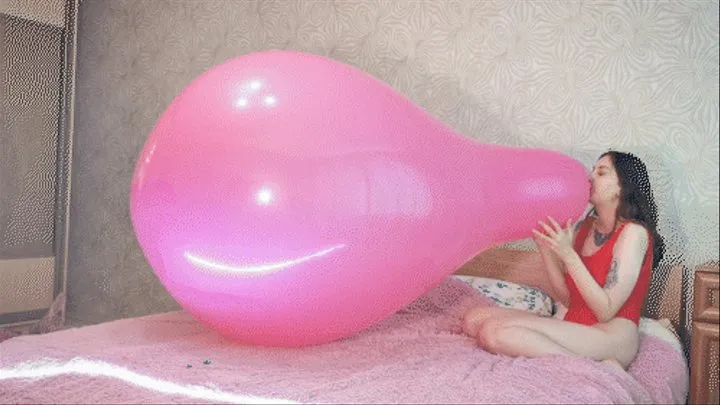 Leya BTP's pink Brazilian 40'' balloon