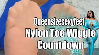 Nylon Toe Wiggle Countdown