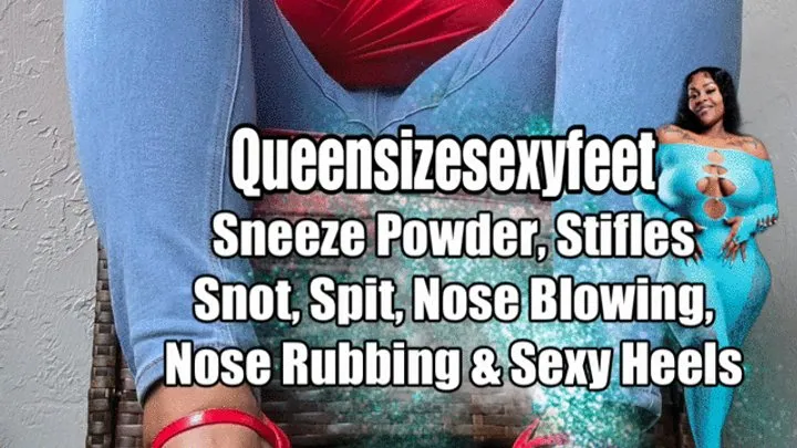 Sneeze Powder, Stifles Snot, Spit, Nose Blowing, Nose Rubbing & Sexy Heels