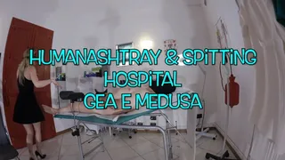 GEA DOMINA - GEA AND MEDUSA: HUMAN ASHTRAY & SPITTING IN THE HOSPITAL