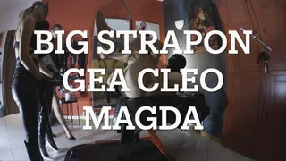 GEA DOMINA - BIG STRAPON WITH GEA, CLEO AND MAGDA