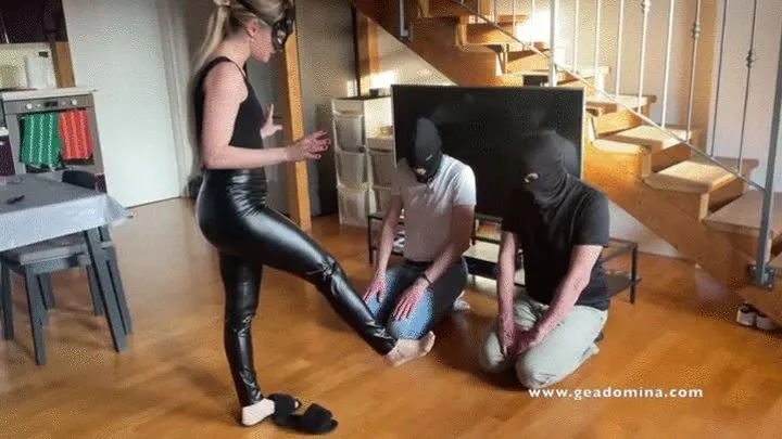 GEA DOMINA - WHOEVER BOUGHT THESE INVISIBLE SOCKS WILL BE PUNISHED