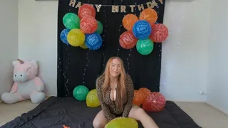 Birthday Balloon Clean Up