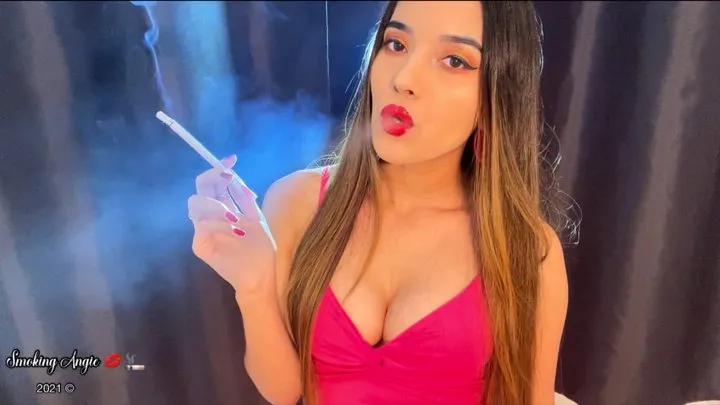 I'm your, junkie! Pay me and get your daily fix! A custom clip - findom smoking up close!