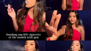 Smoking my 601 cigarette of the month with you - Darkside, smoker's cough and addiction talk
