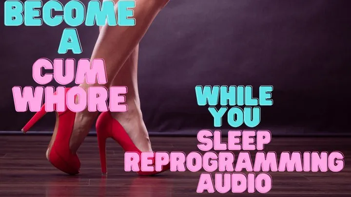 Become a CUM WHORE While you Rest Reprogramming Audio