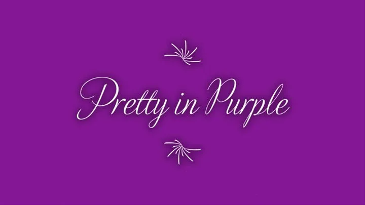 Pretty in Purple Slideshow