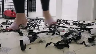 Styrofoam snow vacuum