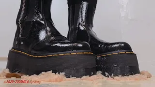 Mila in Doc Martens - Meat pate (View 1)