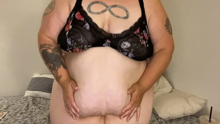 Flabby belly beauty