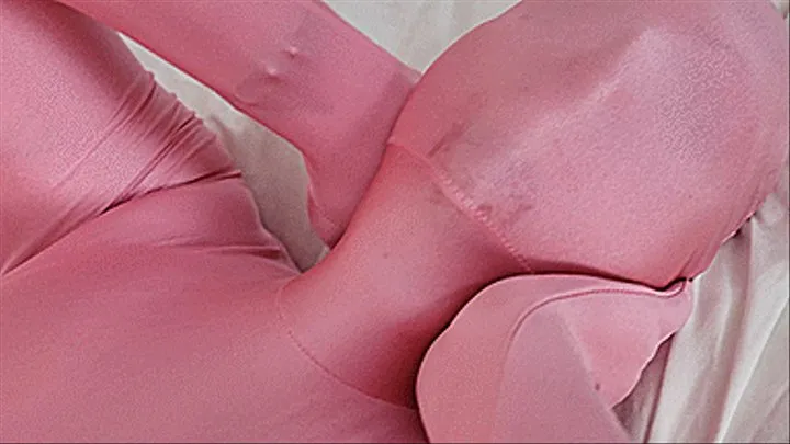 Showing Off My Tight Pink Zentai Suit (4K - UHD MP4)