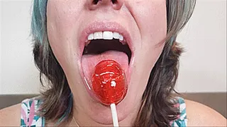 Sensual Lollipop Licking Tease POV